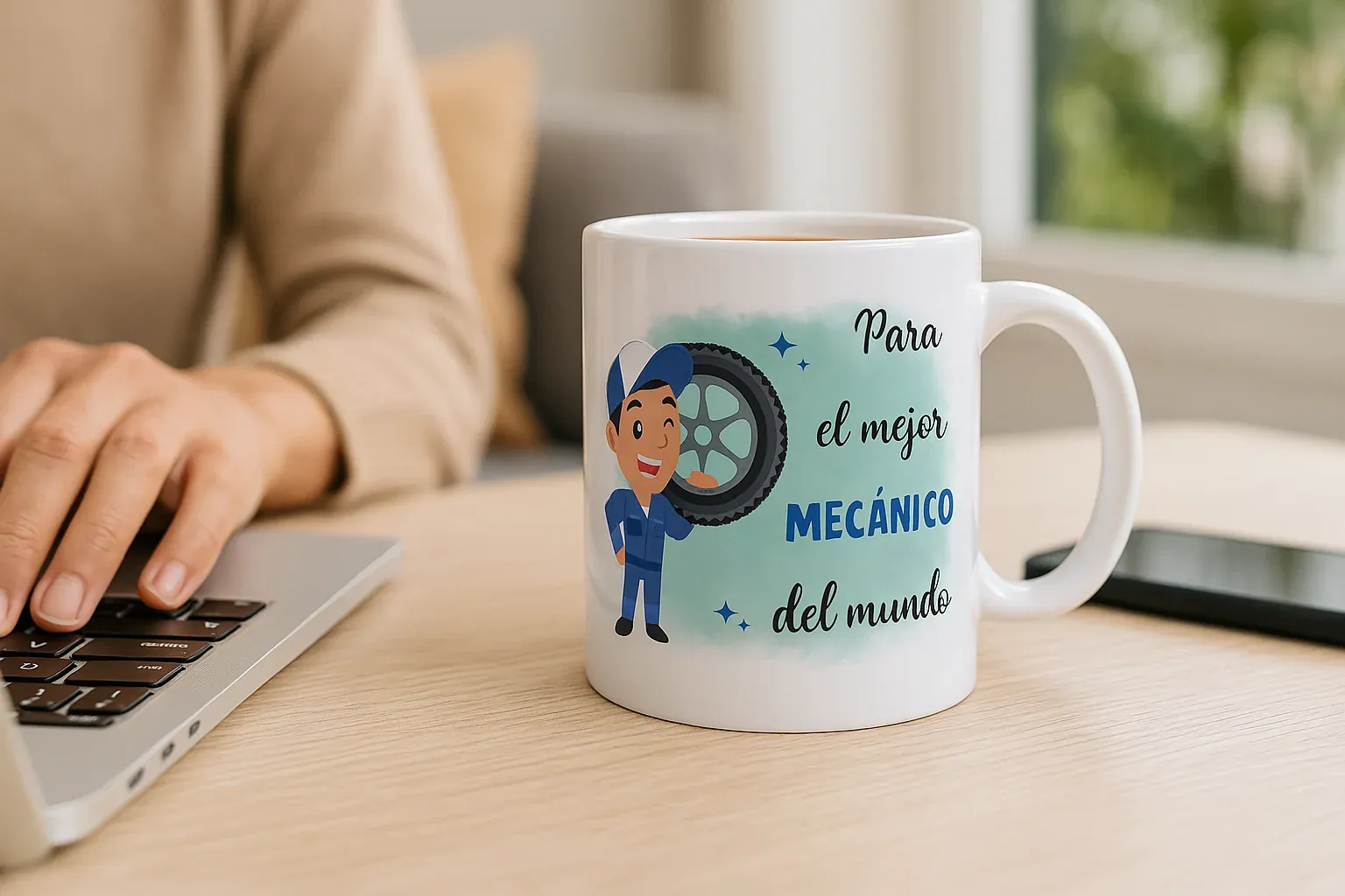 Cómo sobrevivir a la vuelta al trabajo con café (y una taza personalizada que lo diga todo) - Encantazas
