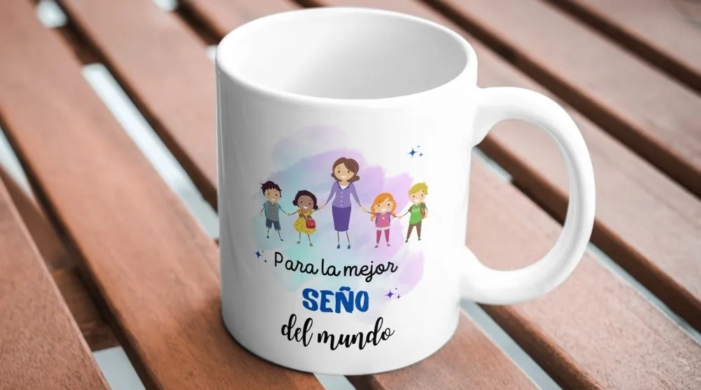 Taza personalizada para profesores: el regalo ideal de fin de curso