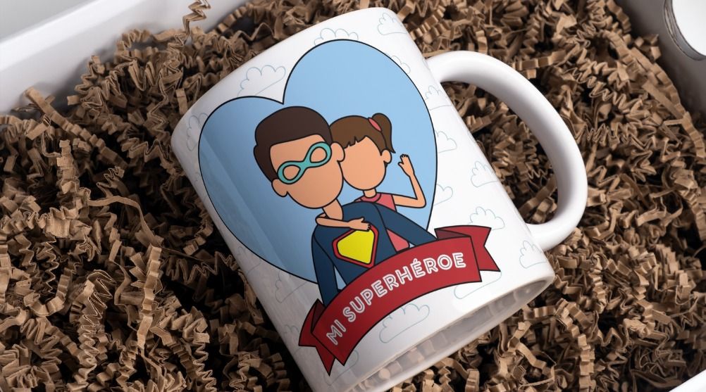 Regalar una taza personalizada en el Día del Padre