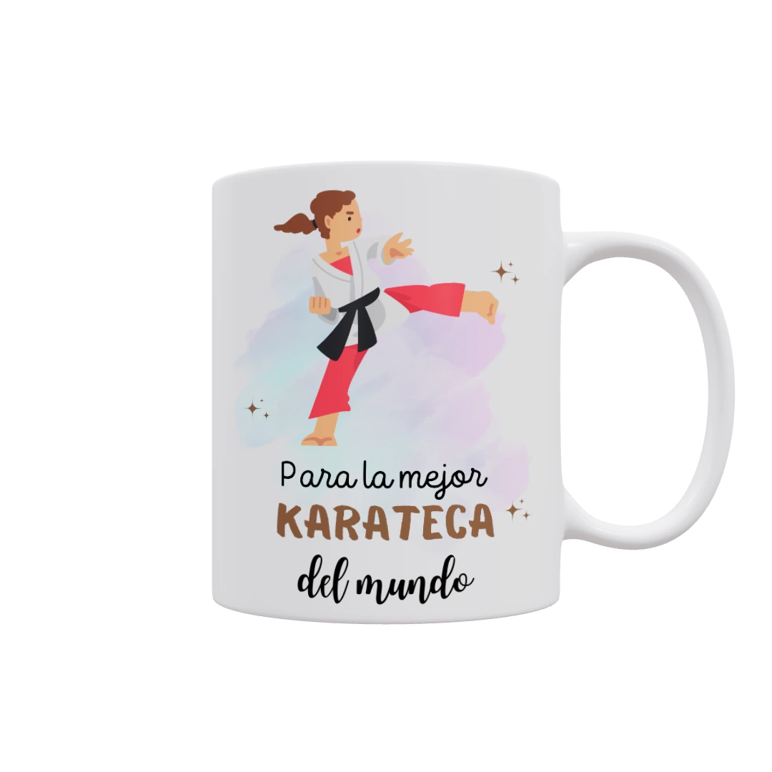 Taza mejor karateca del mundo