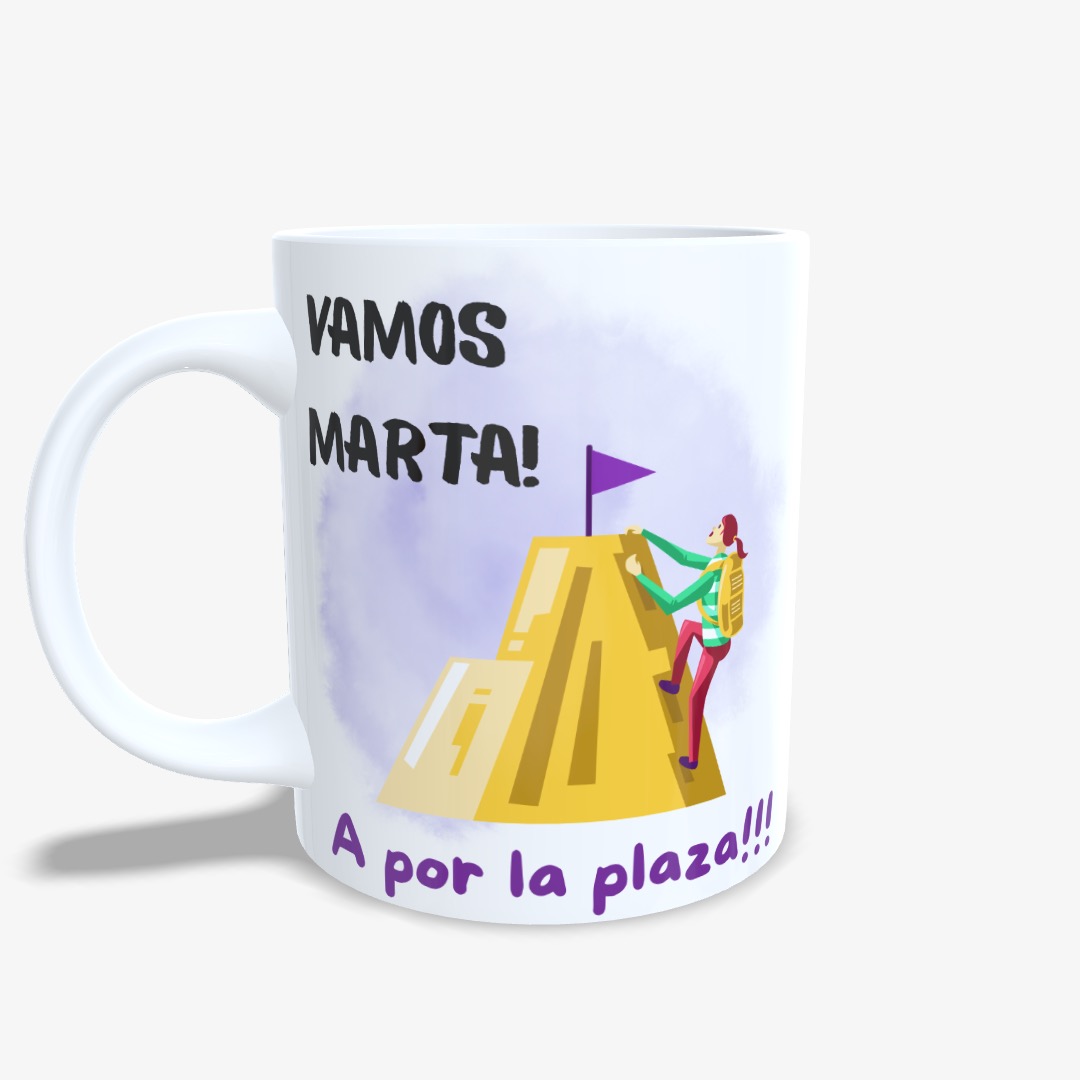 Taza Mejor Opositor/a del Mundo - A por la plaza!!! - Vista 3