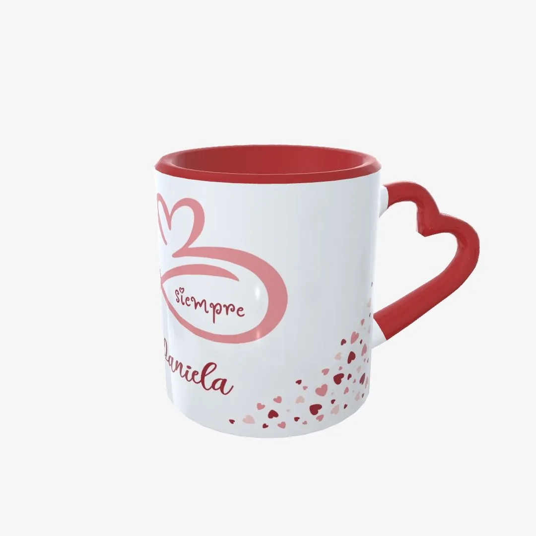 Taza San Valentín Infinito Contigo Por Siempre - 2