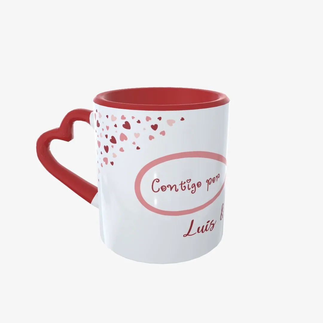 Taza San Valentín Infinito Contigo Por Siempre - 3