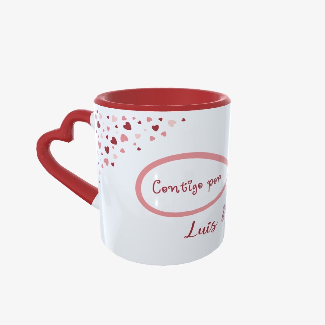 Taza San Valentín Infinito Contigo Por Siempre - Vista 3