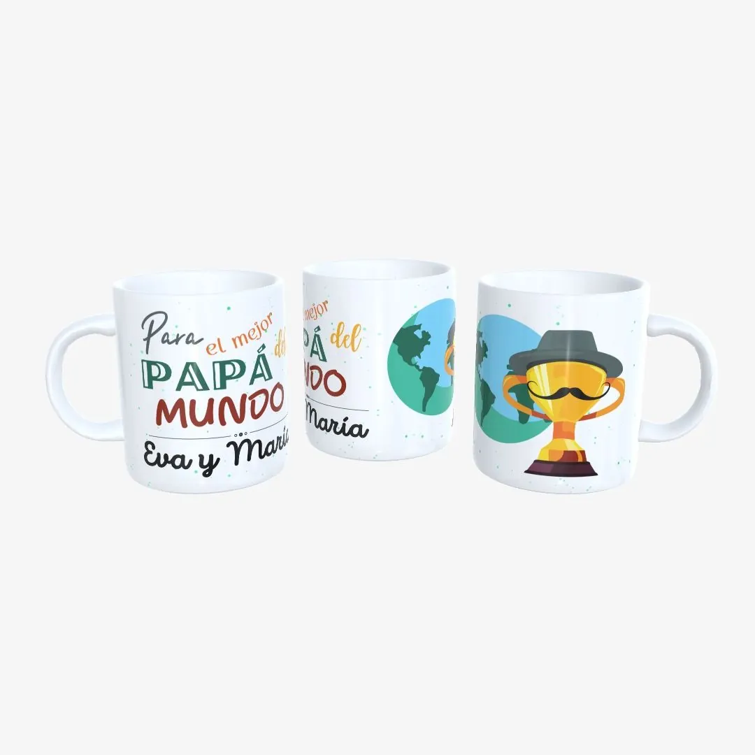 Taza mejor Papá del Mundo 01.