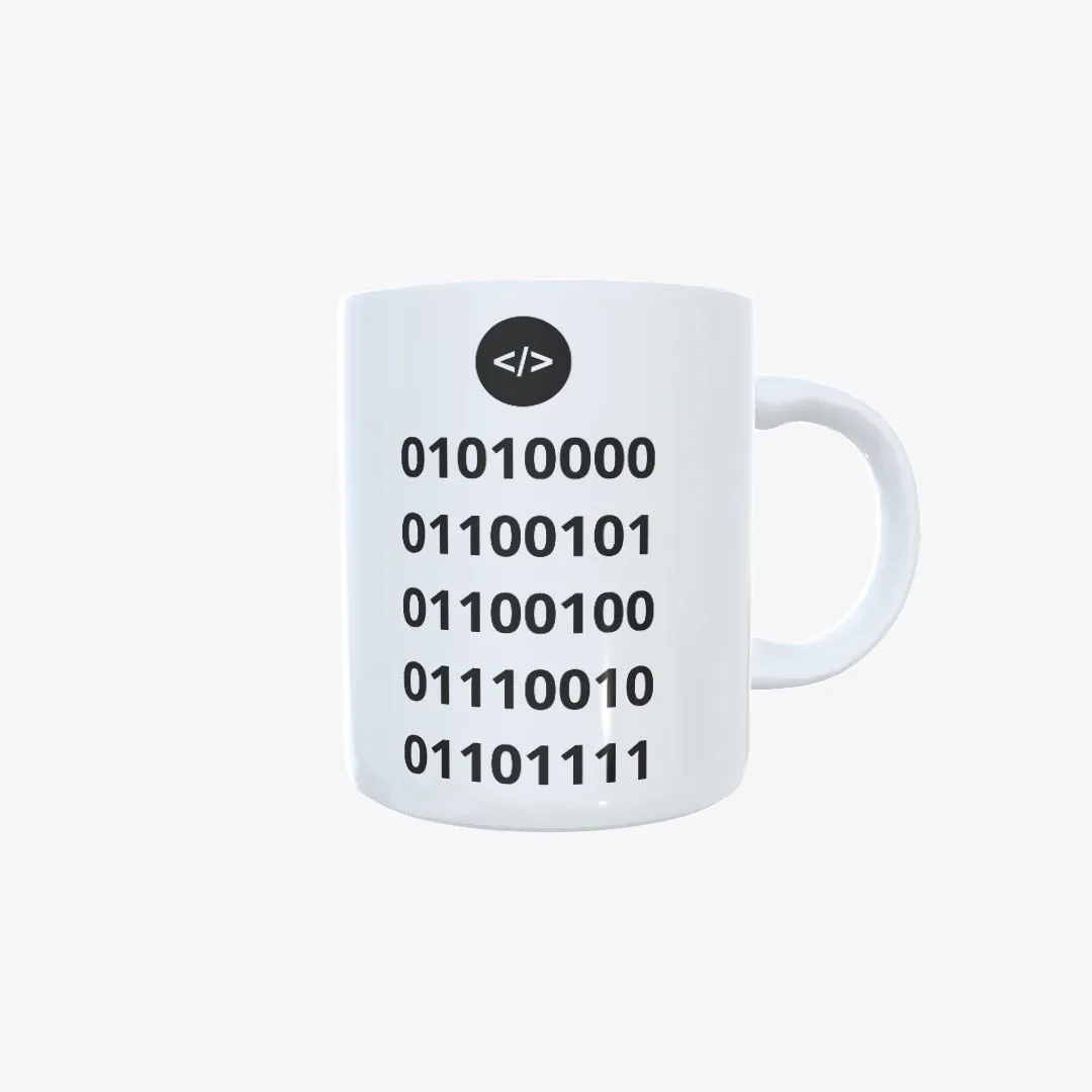 Taza Nombre Binario.