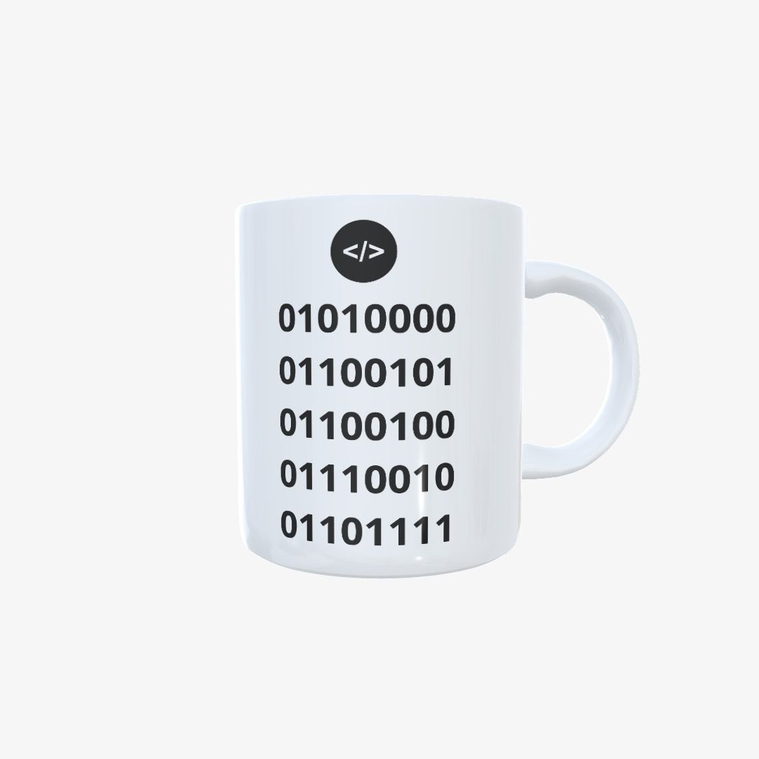 Taza Nombre Binario.