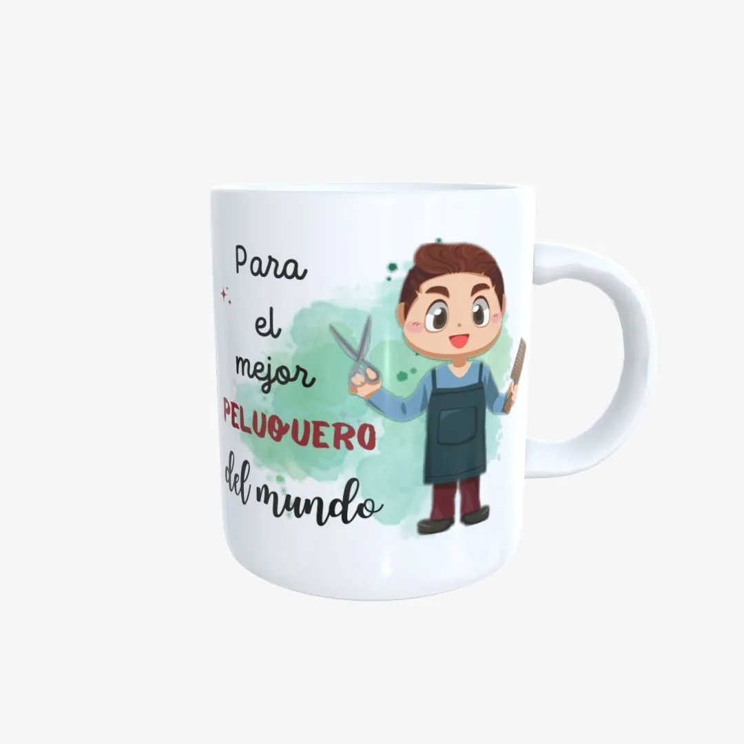Taza Mejor Peluquero del Mundo chico 01.