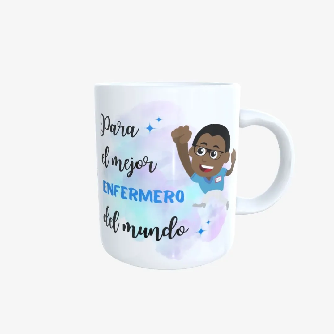 Taza Mejor Enfermero/a Del Mundo (Varios Modelos) - 1