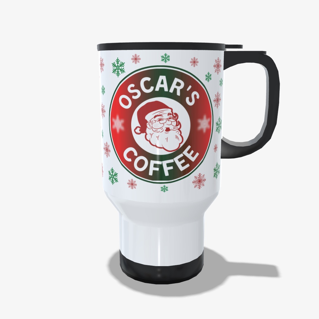 Taza Termo Santa's Coffee Nombre 1.