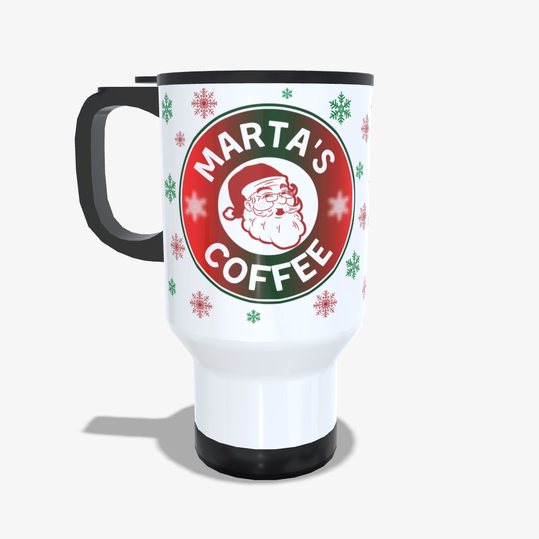 Taza Termo Santa's Coffee - Vista 2