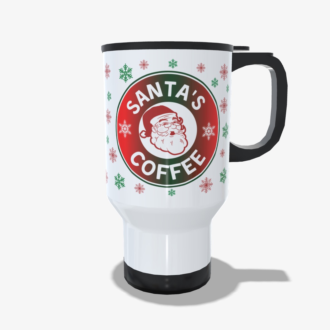 Taza Termo Santa's Coffee - Vista 3