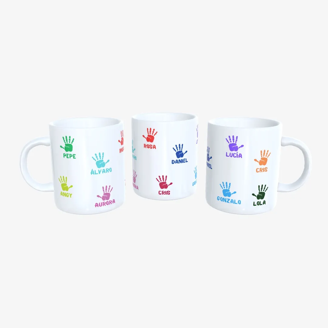 Taza Manos Alumnos - 2