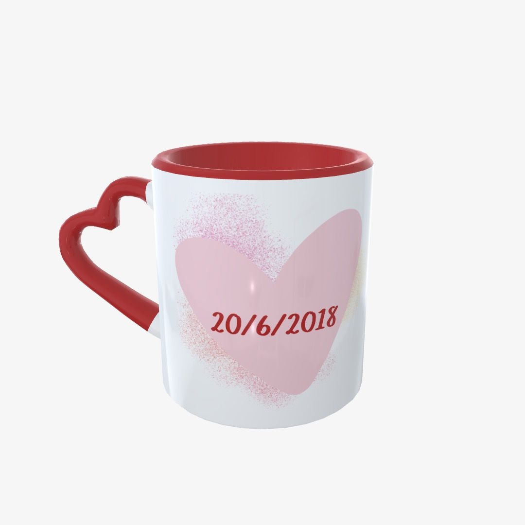 Taza San Valentín Pajaritos - Vista 3
