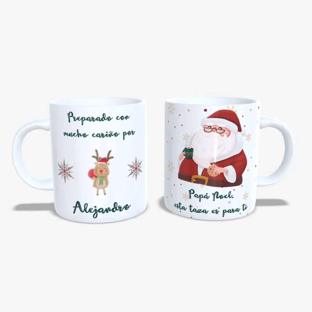 Taza Navidad Papá Noel Para ti 01.