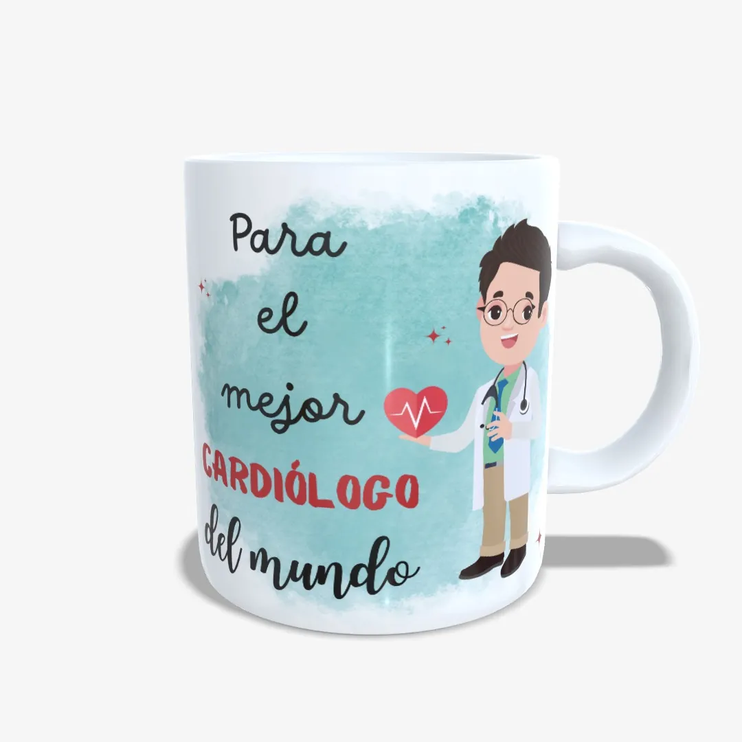 Taza mejor cardiólogo del mundo chico 01.