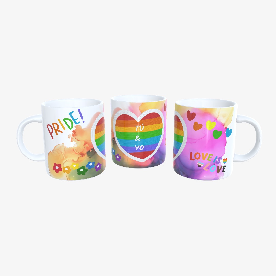Taza orgullo tú y yo.
