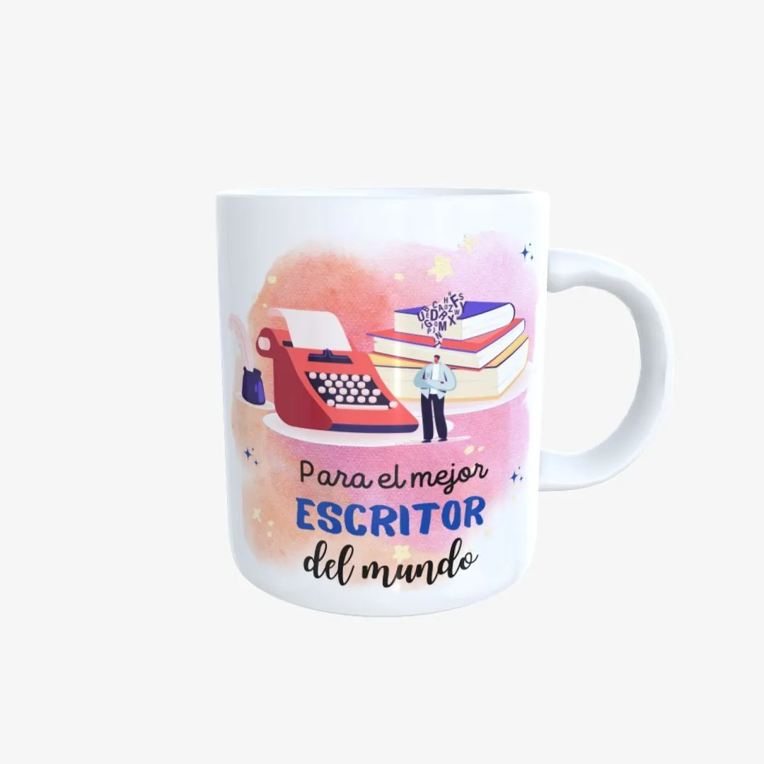 Taza Mejor Escritor del Mundo Chico 01.