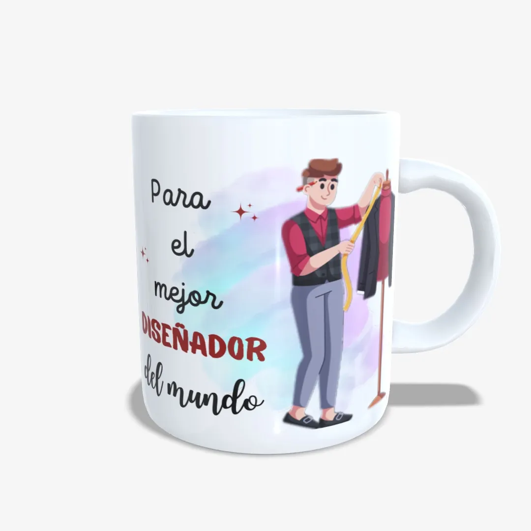 Taza Mejor Diseñador del Mundo Chico 01.