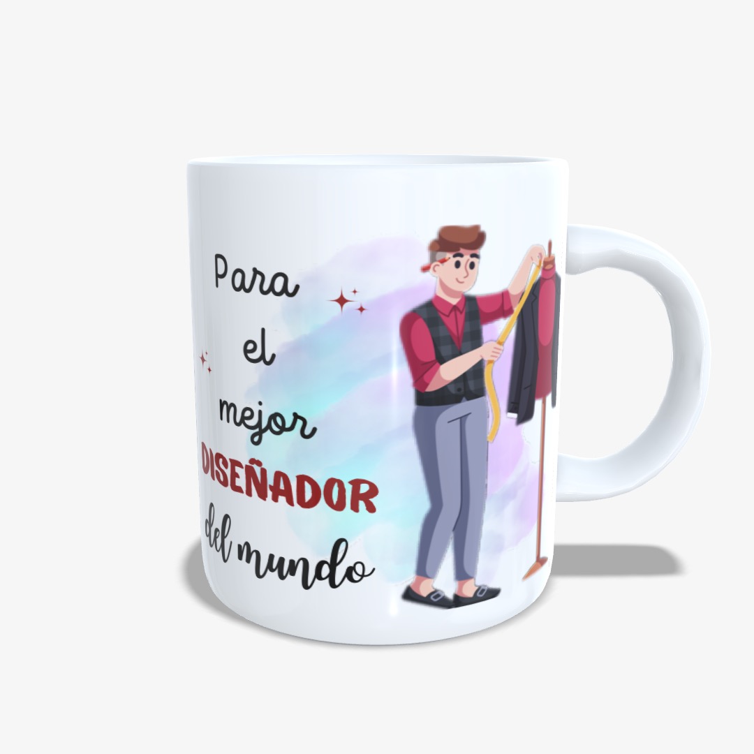 Taza Mejor Diseñador del Mundo Chico 01.
