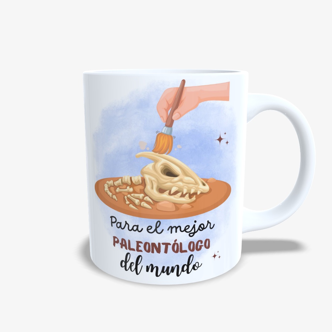 Taza Mejor Paleontólogo/a del Mundo (Varios Modelos) - Vista 2