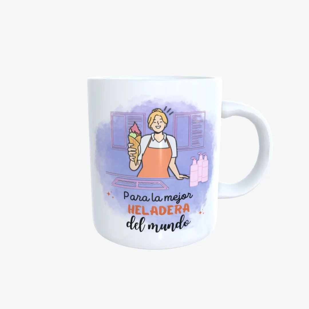 Taza Mejor Heladero del Mundo Chica 01.