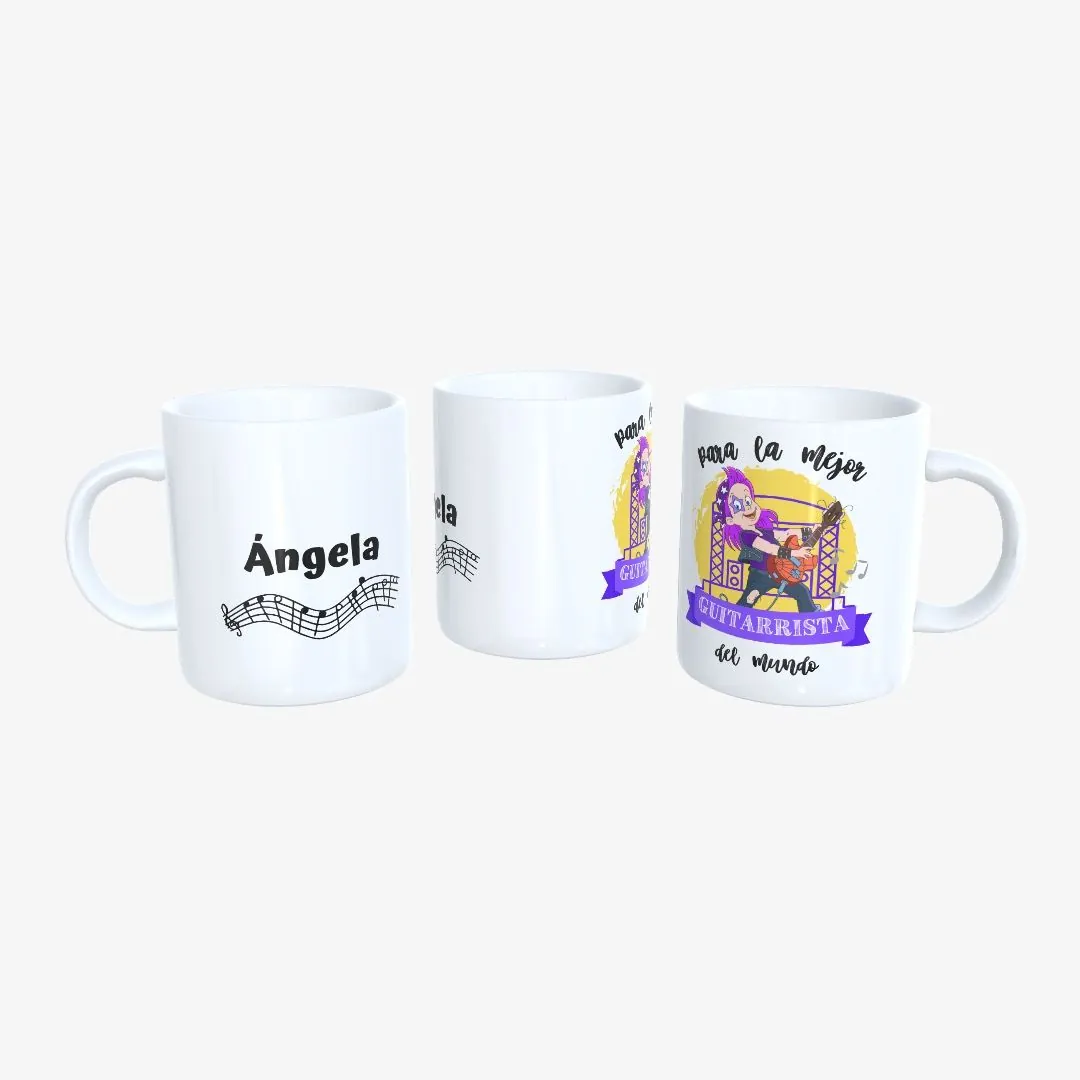 Taza Mejor Guitarrista del Mundo.