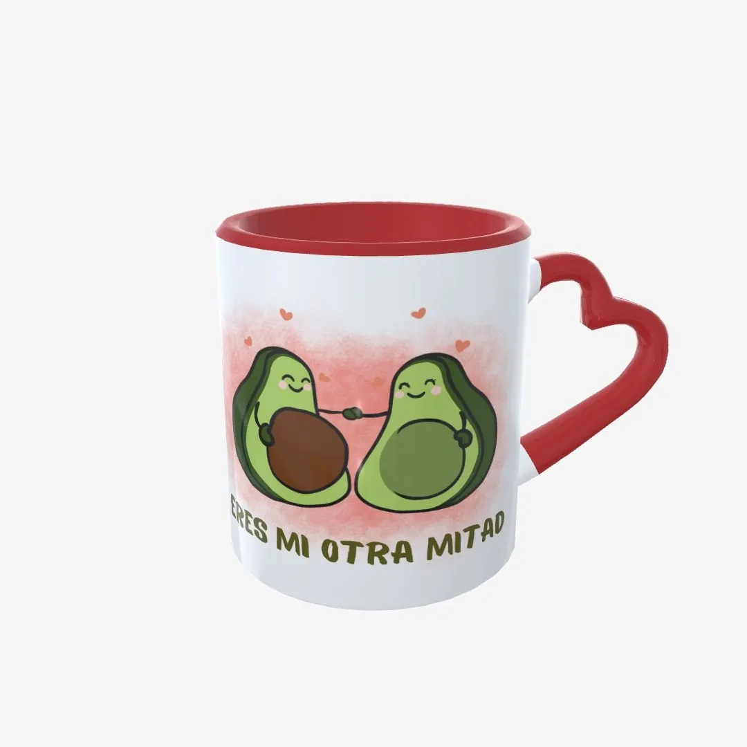 Taza San Valentín Tu Medio Aguacate - 2
