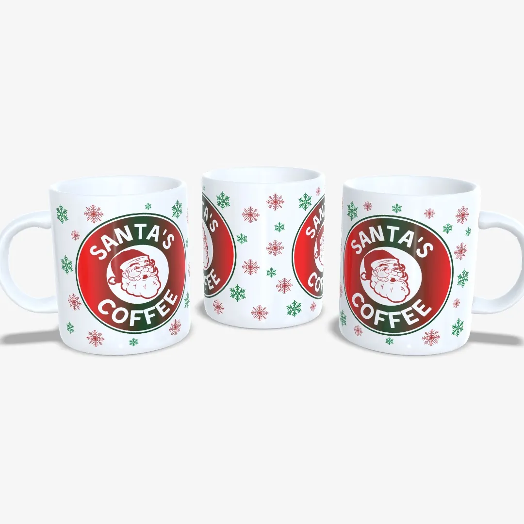Taza Navidad Santa's Coffee - 2
