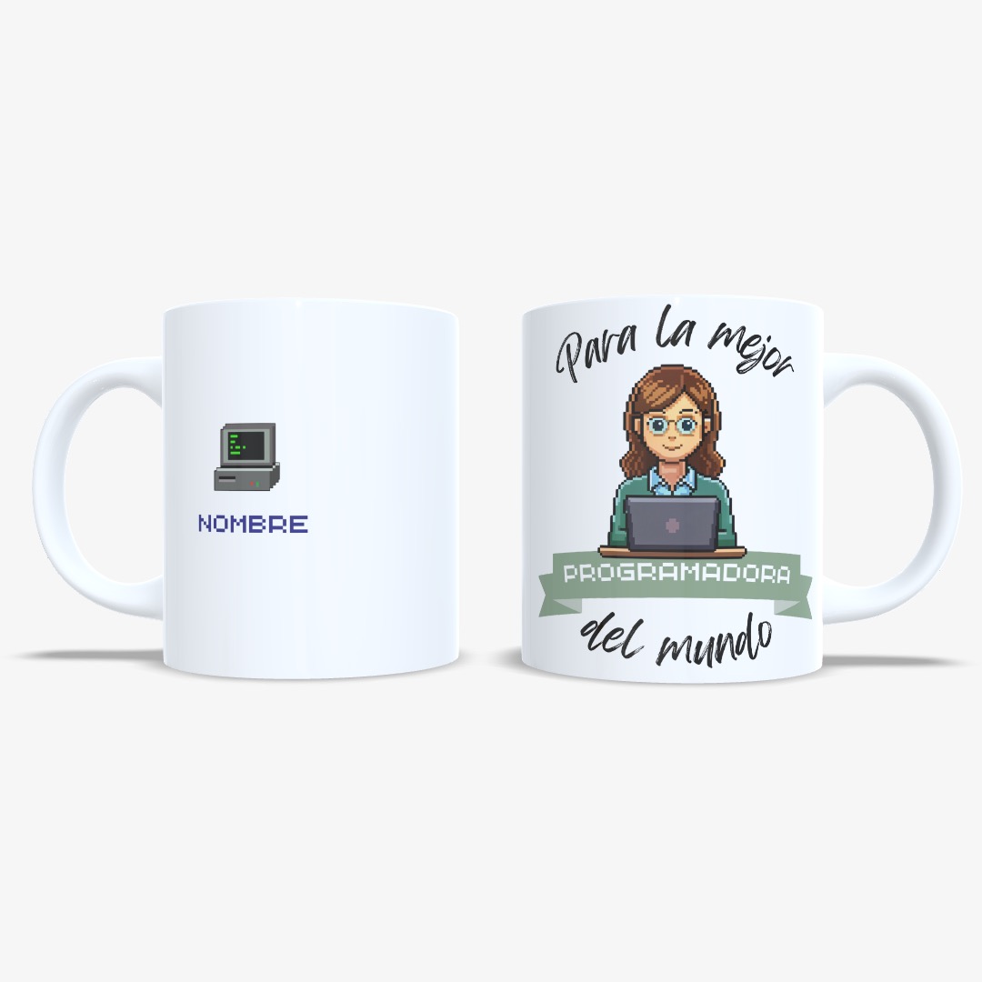 Taza Mejor Programador/a del mundo (Varios Modelos) - Vista 3