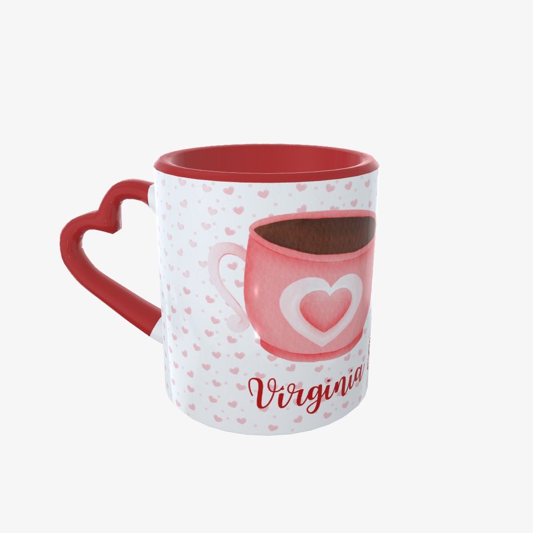 Taza San Valentín Amor y Café - Vista 3