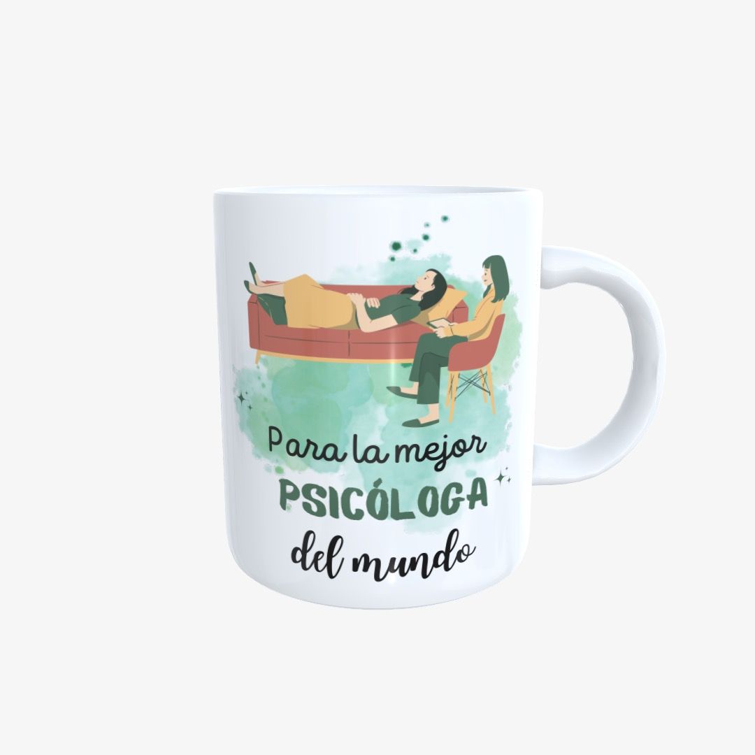 Taza Mejor Psicóloga del Mundo Chica 01.