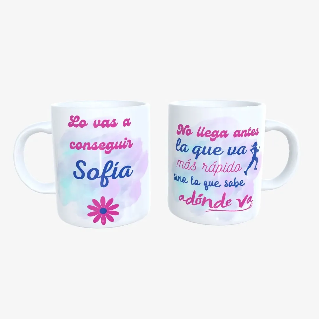 Taza Lo Vas a Conseguir