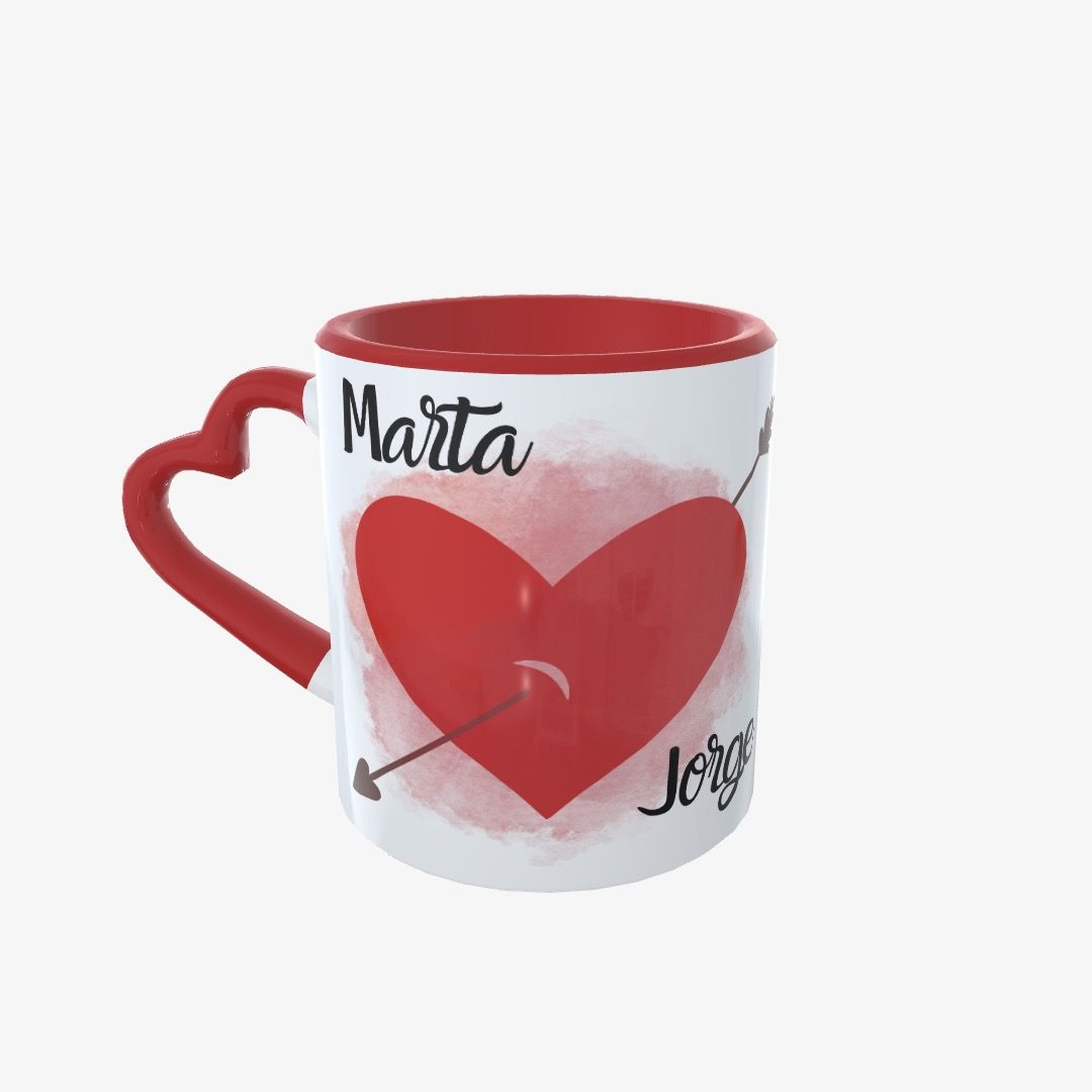 Taza San Valentín Cupido - Vista 3