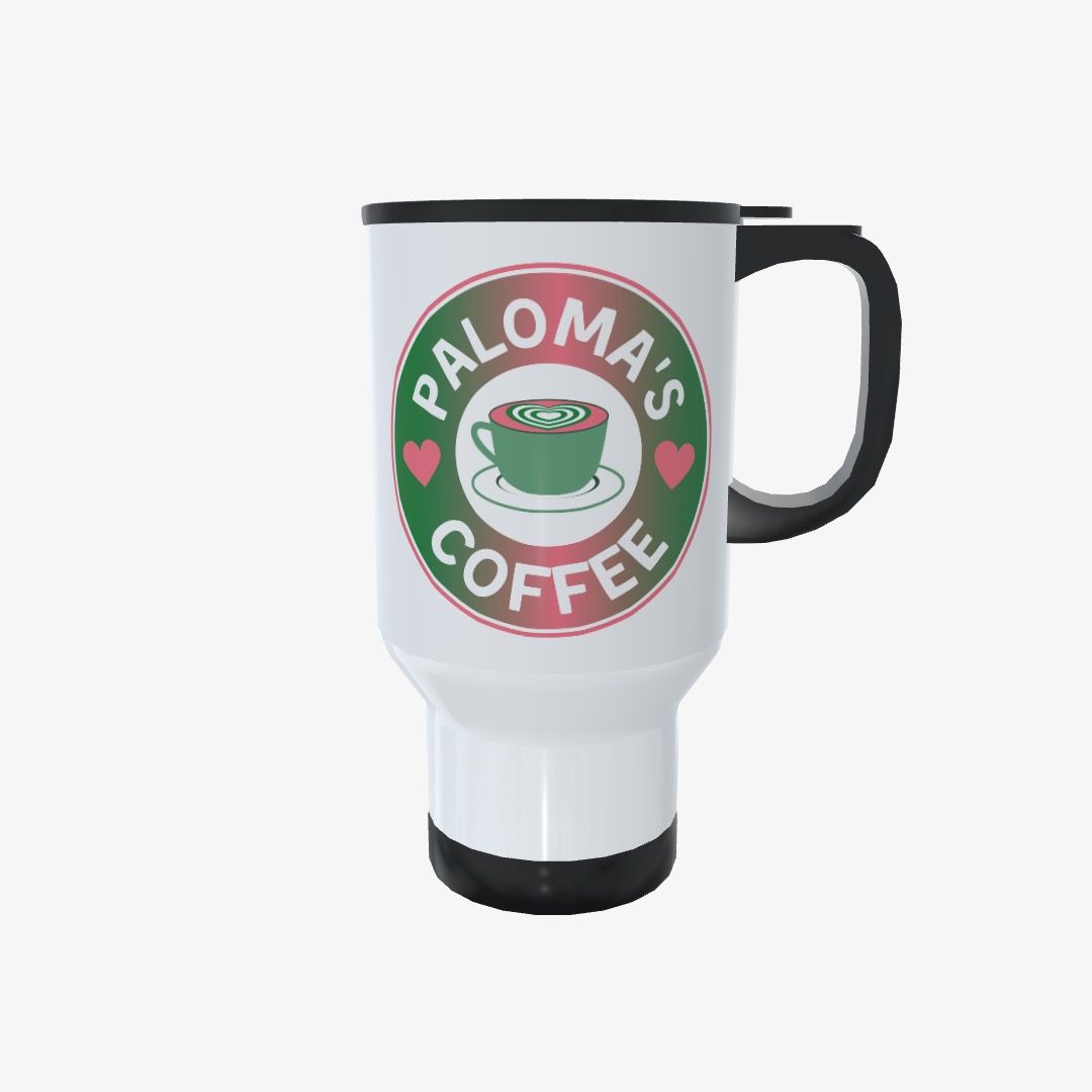 Taza Termo Café con Espuma en forma Corazón.