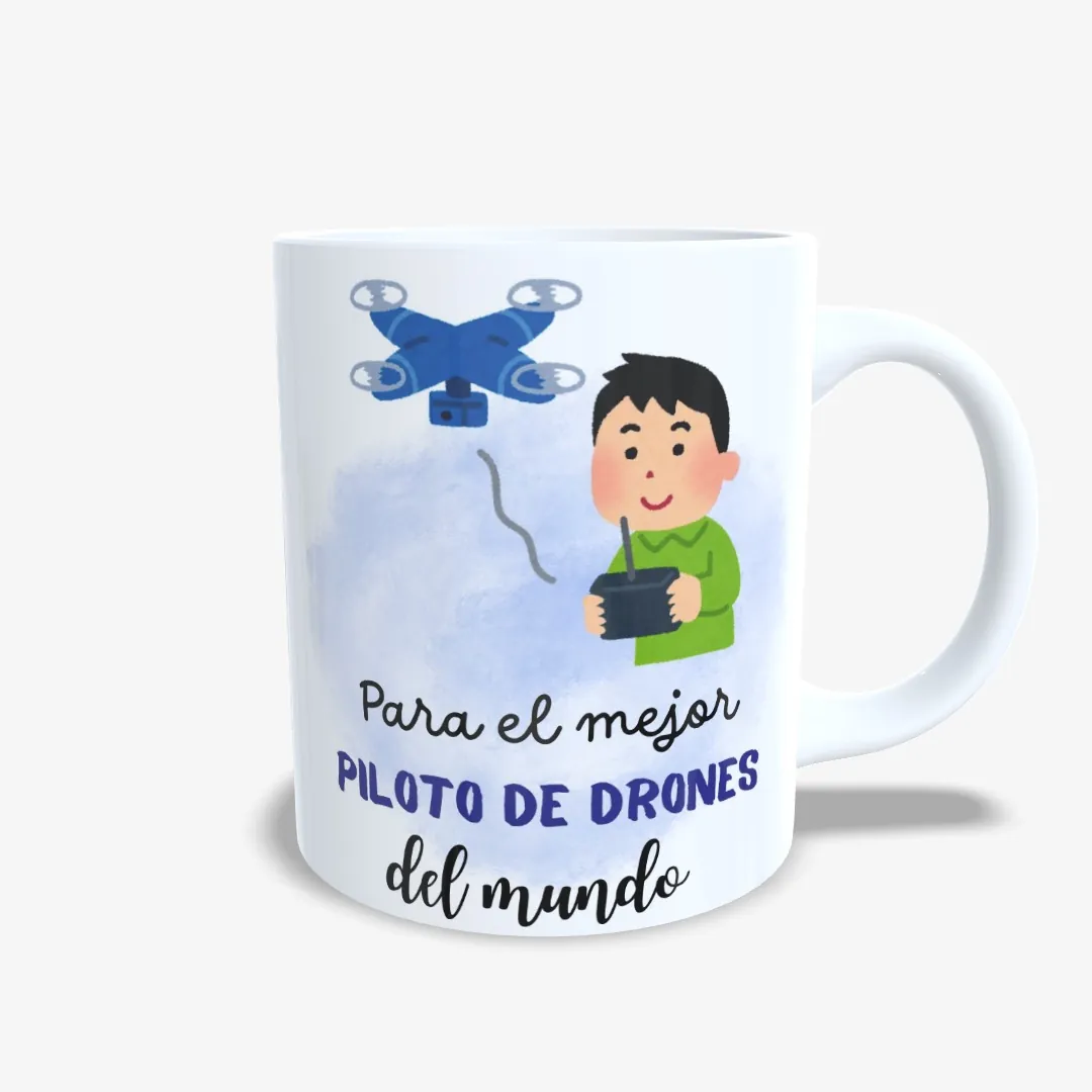 Taza mejor piloto drones chico 01.
