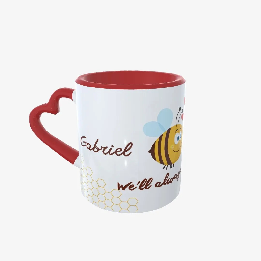 Taza San Valentín Always Bee Together - 3