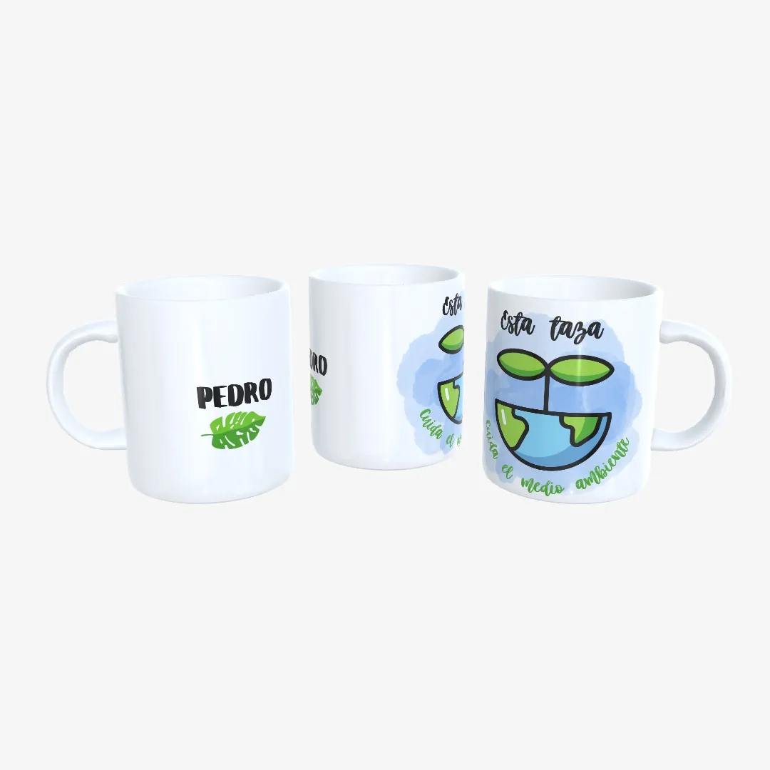 Taza Cuida El Medio Ambiente - 2