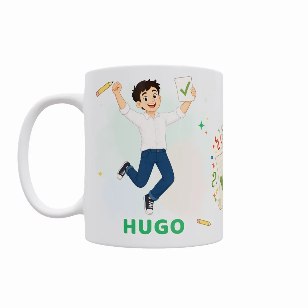 Taza ¡Aprobé! Ya Tengo Plaza con Nombre (Varios Modelos) - 4