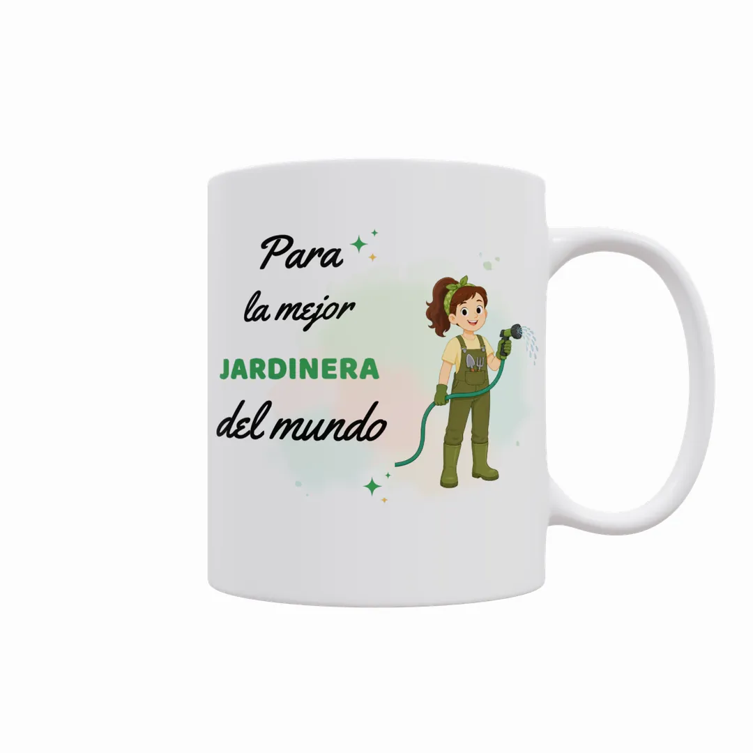 Taza Mejor Jardinero/a del Mundo (Varios Modelos) - 3