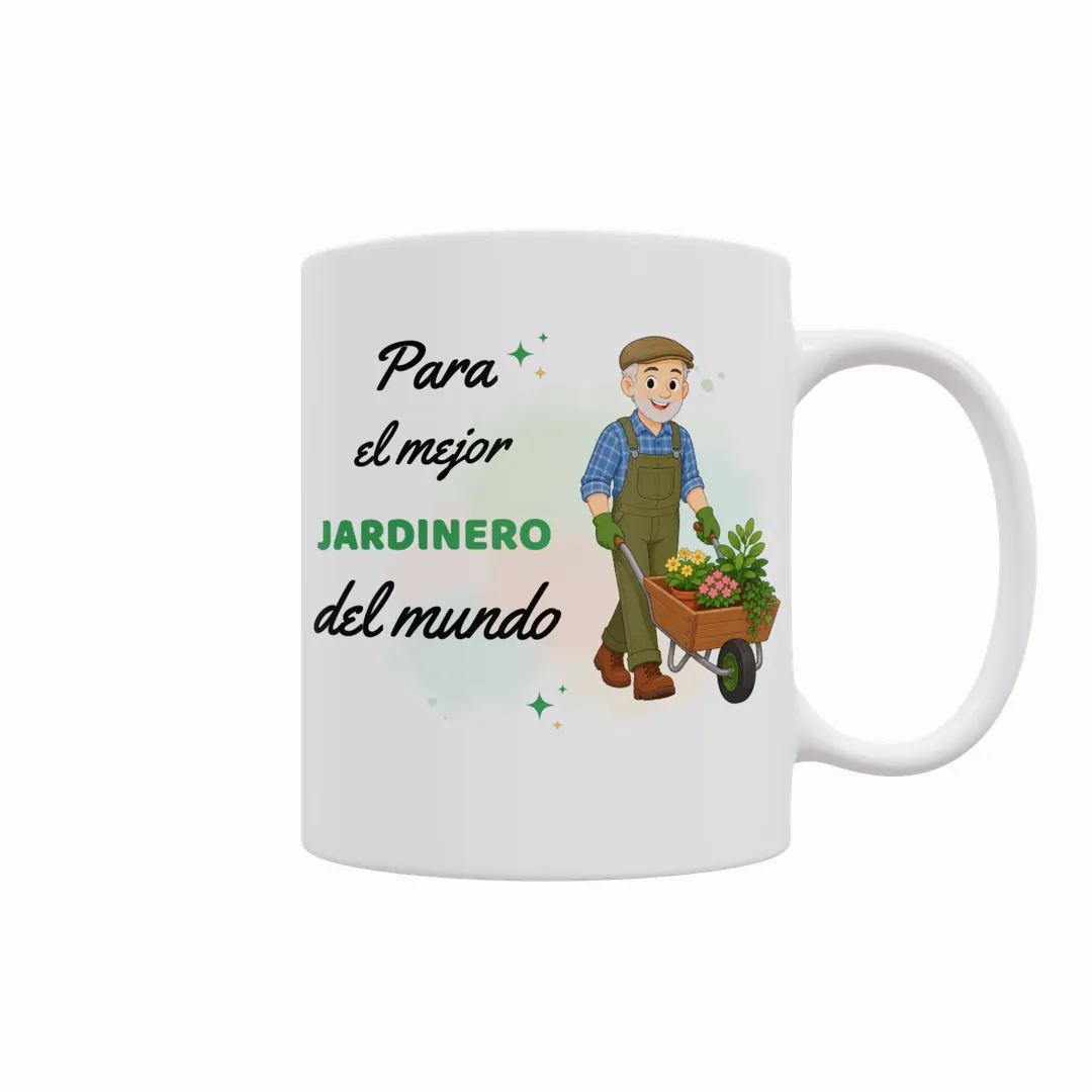 Taza Mejor Jardinero/a del Mundo (Varios Modelos) - 4