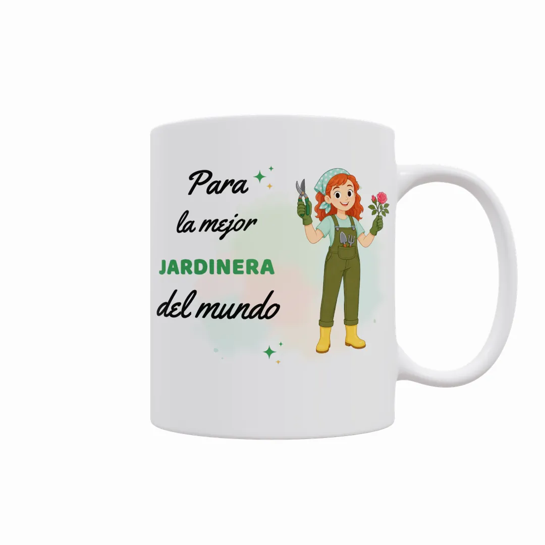 Taza Mejor Jardinero/a del Mundo (Varios Modelos) - 6