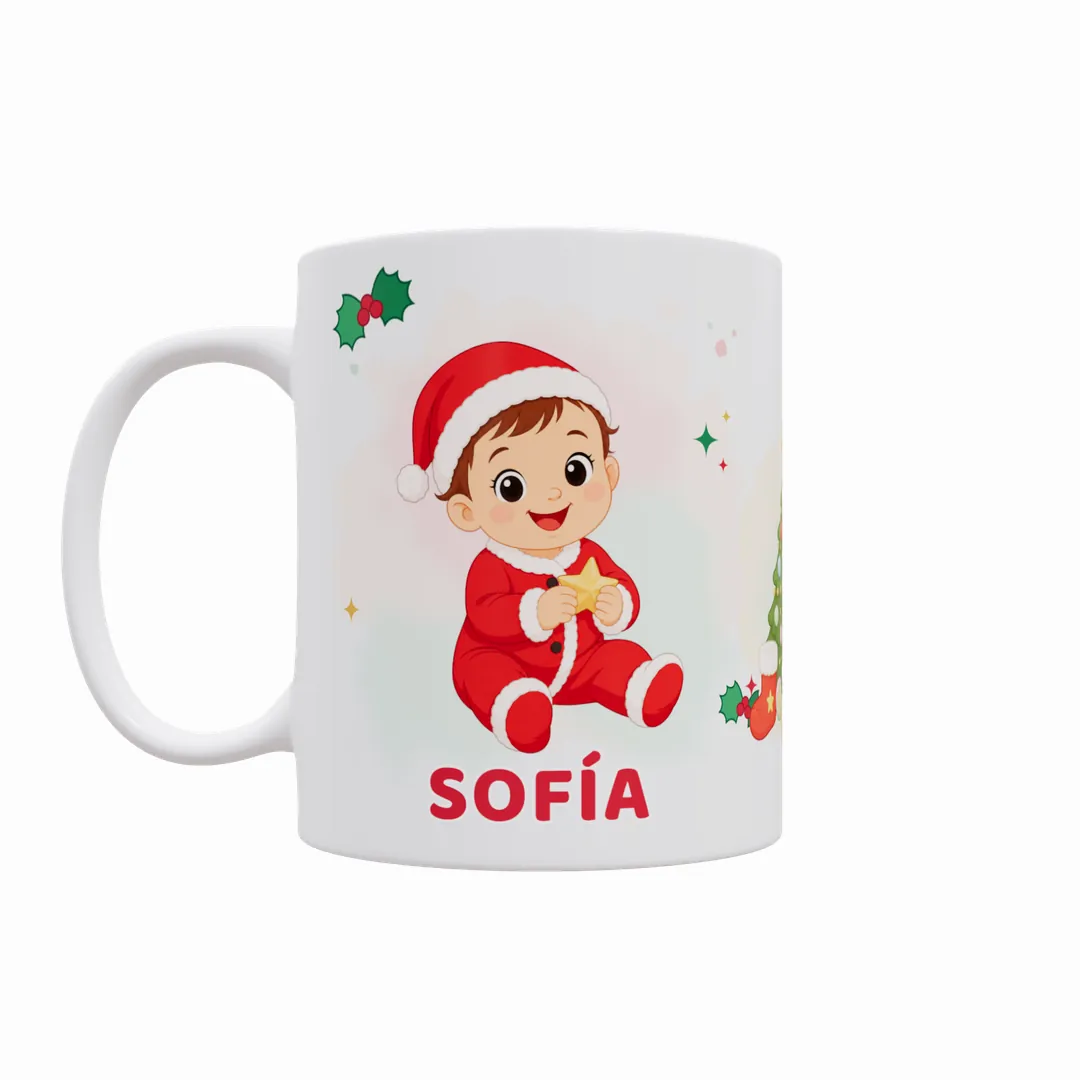 Taza Mi Primera Navidad 2026 con Nombre (Varios Modelos) - 1