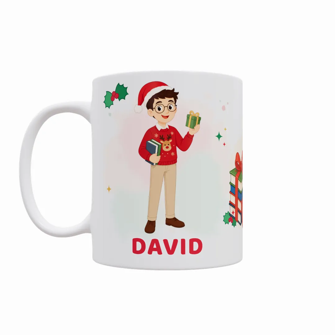 Taza Feliz Navidad a la Mejor Profe del Mundo (Varios Modelos) - 4