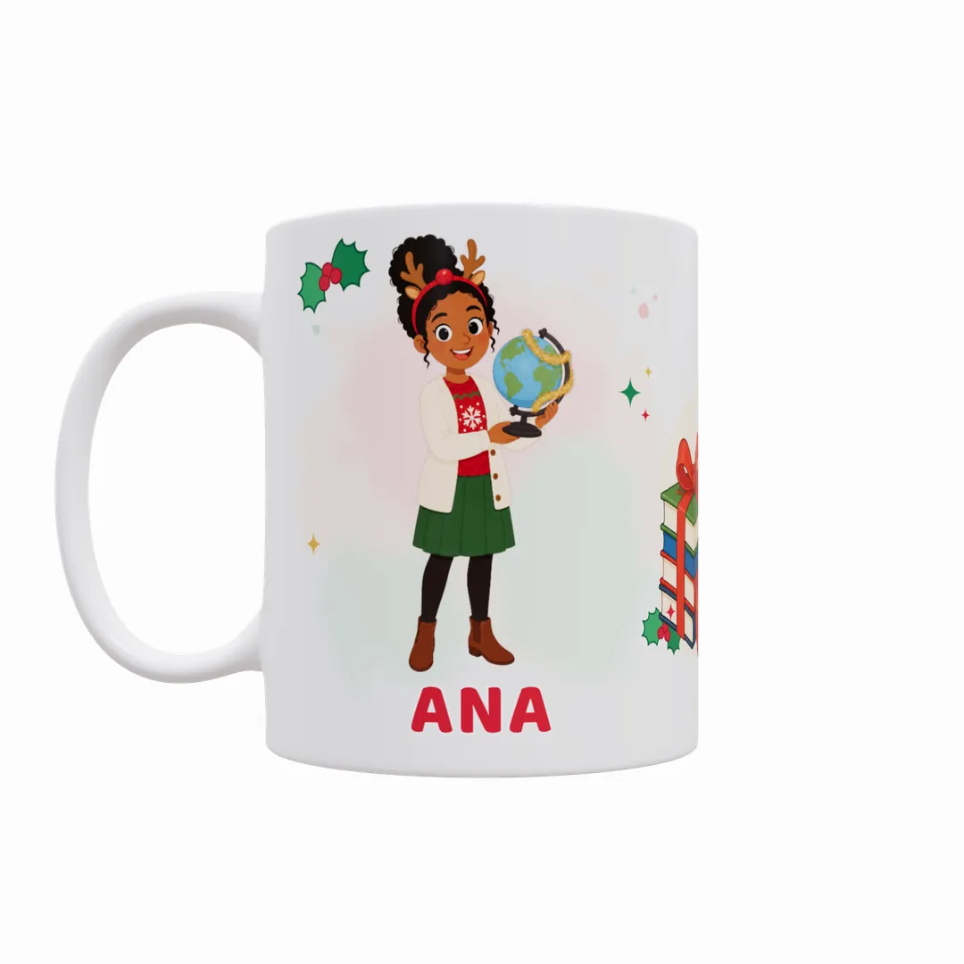 Taza Feliz Navidad a la Mejor Profe del Mundo (Varios Modelos) - 5