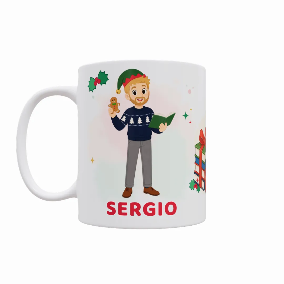 Taza Feliz Navidad a la Mejor Profe del Mundo (Varios Modelos) - 6