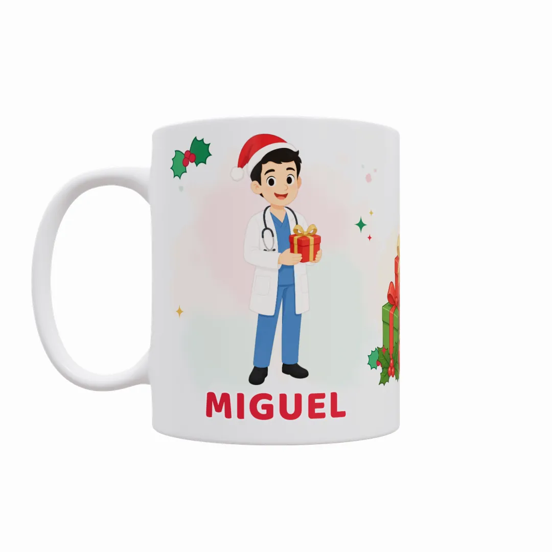Taza Feliz Navidad al Mejor Profesional del Mundo (Varios Modelos) - 4