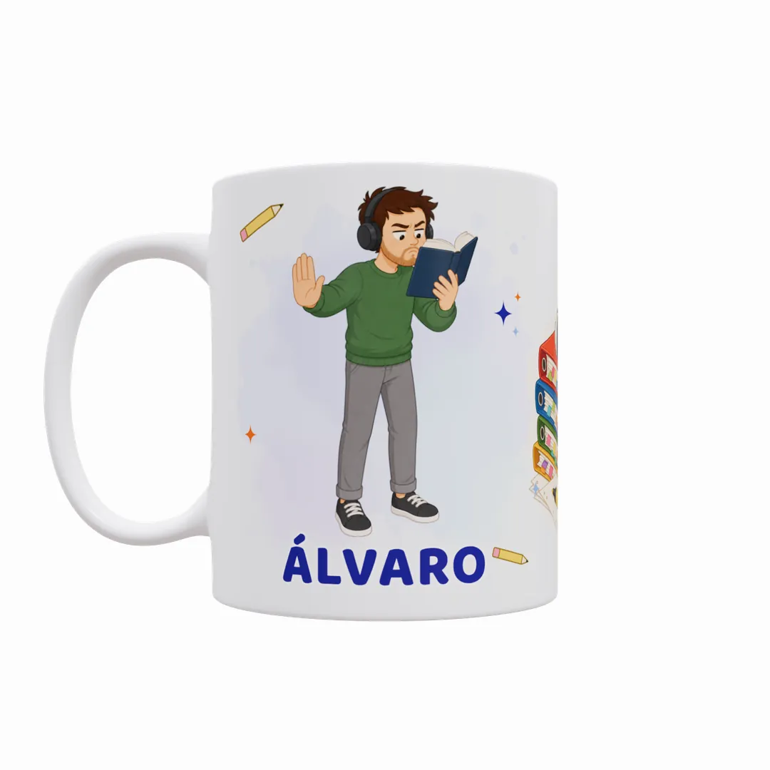 Taza No Me Hables, Estoy en el Tema 47 con Nombre (Varios Modelos) - 4
