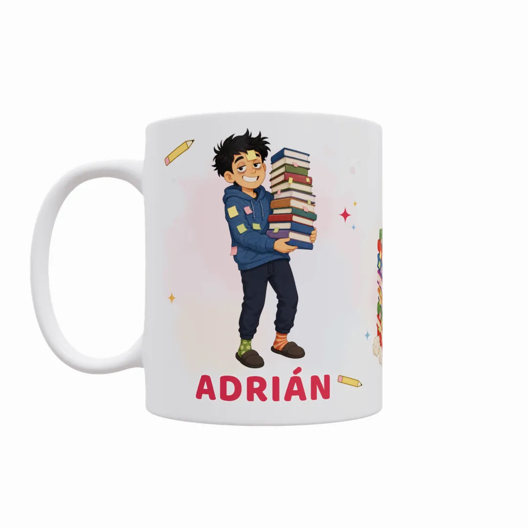 Taza Sobreviví al Temario con Nombre (Varios Modelos) - 4