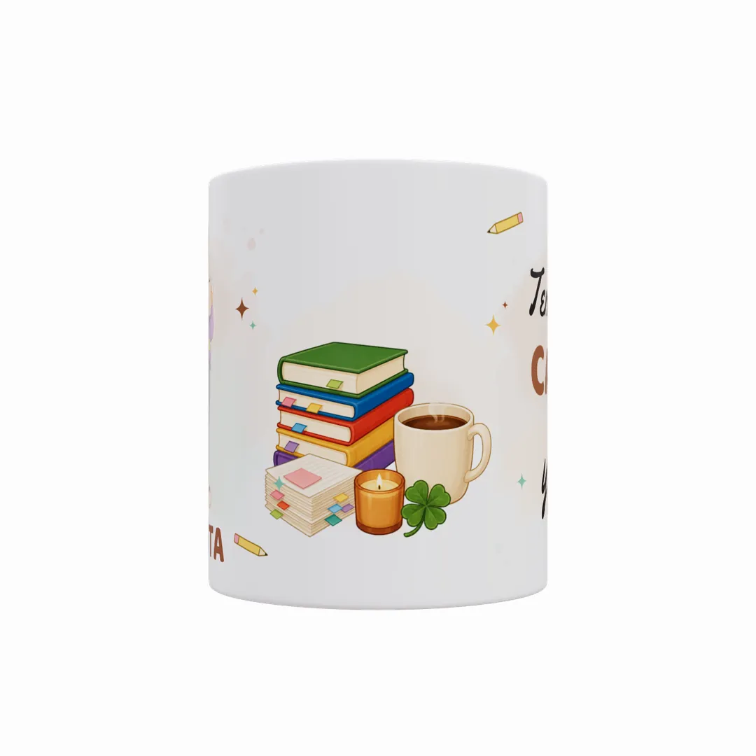 Taza Temario, Café y Fe con Nombre (Varios Modelos) - 3